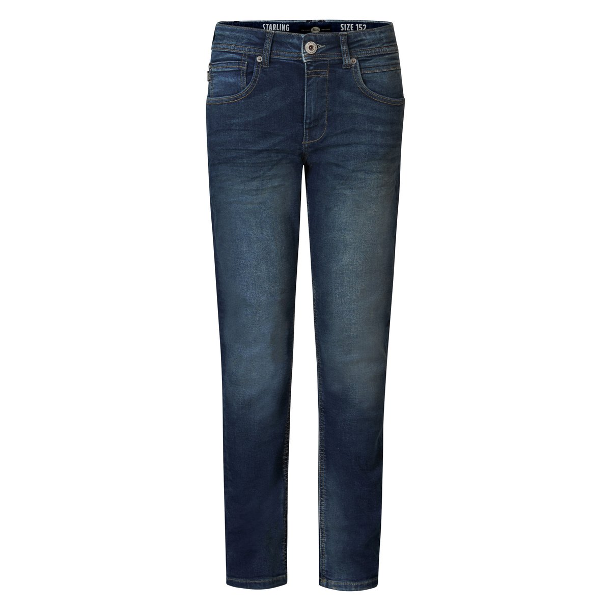 Jean coupe semi-slim starling siku bleu dark used, PETROL INDUSTRIES