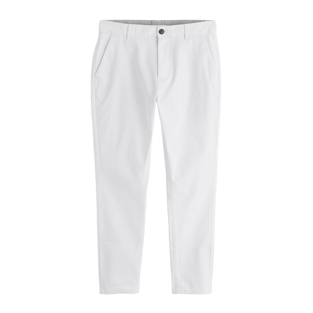 Pantalon chino stretch blanc, NEXT