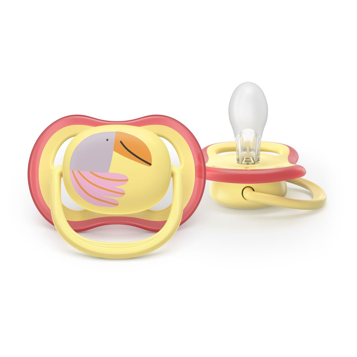 Lot de 2 sucettes Ultra transparent, PHILIPS AVENT