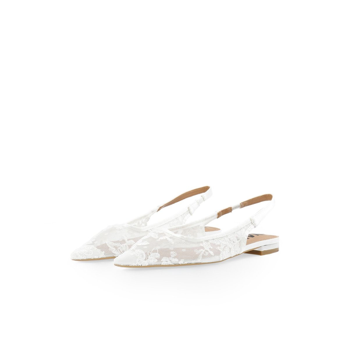 Chaussures À Bride Arrière offwhite, BIANCO