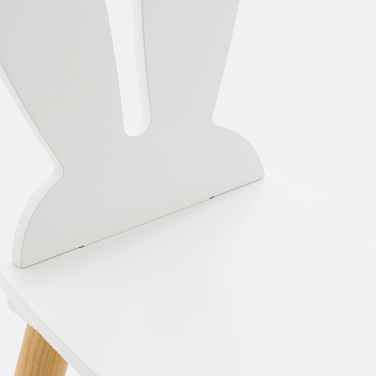 Silla conejito de guardería, Aglaee blanco/madera, LA REDOUTE INTERIEURS