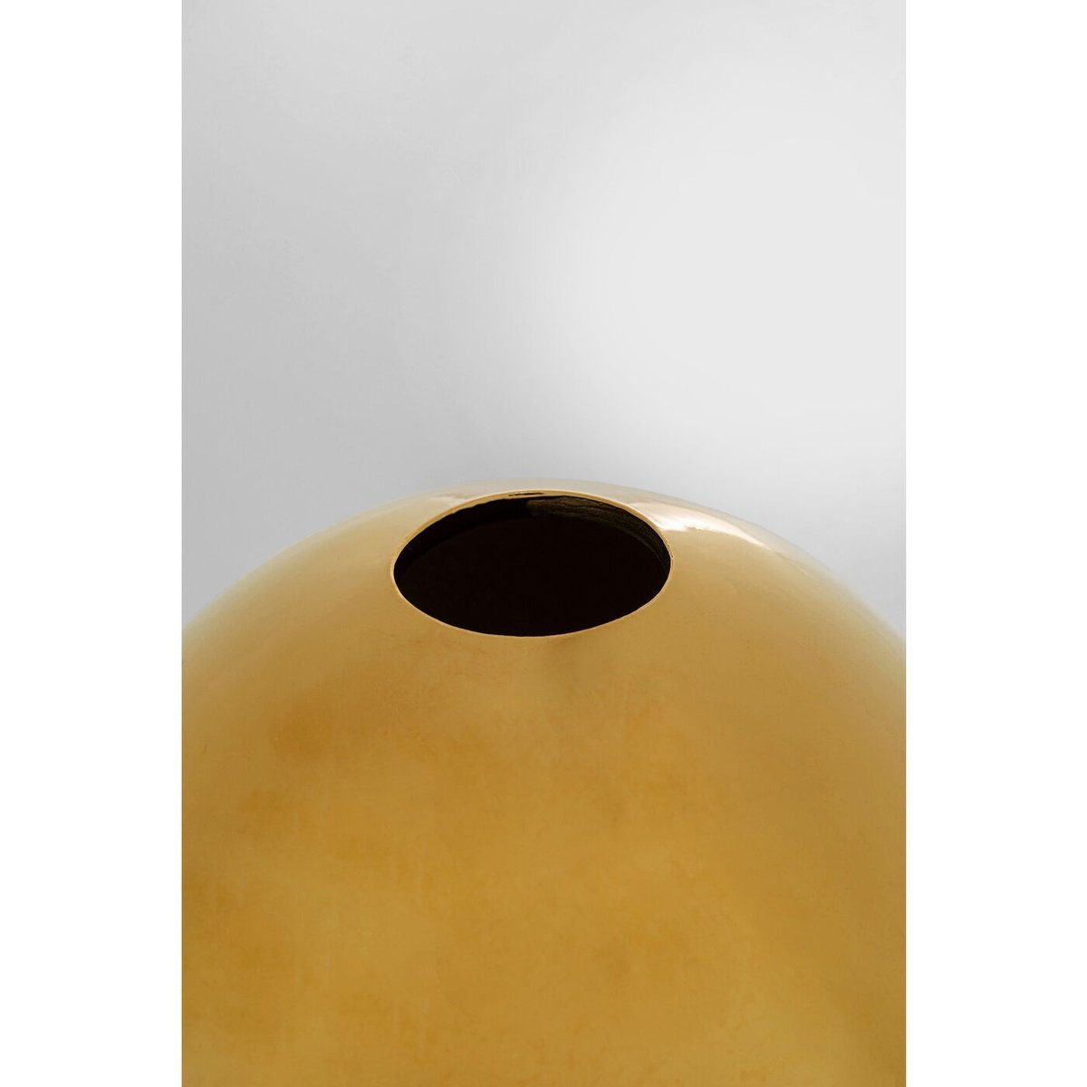Vase rond en céramique, GOLDY or, KARE DESIGN