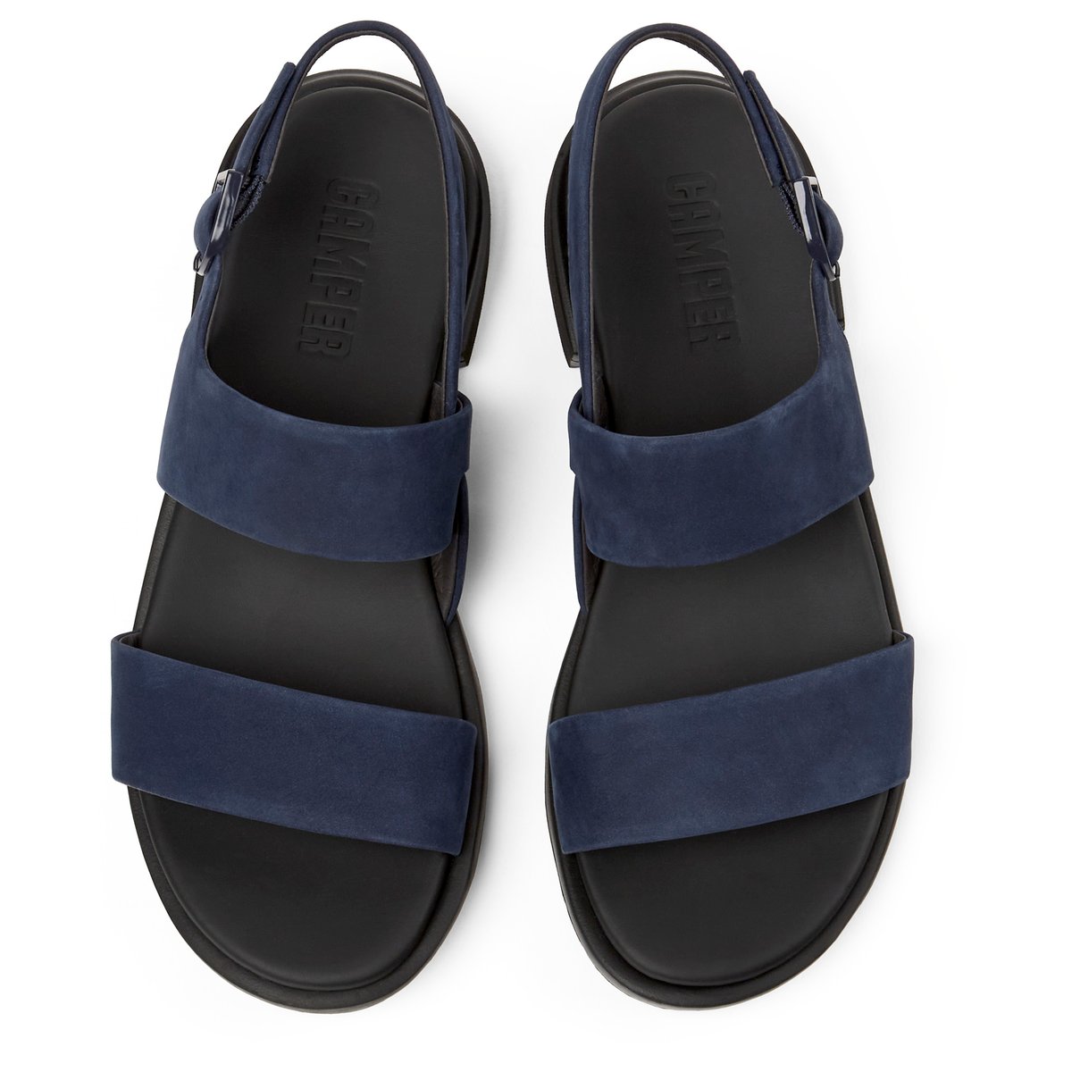 Sandales Edy Cuir marine, CAMPER