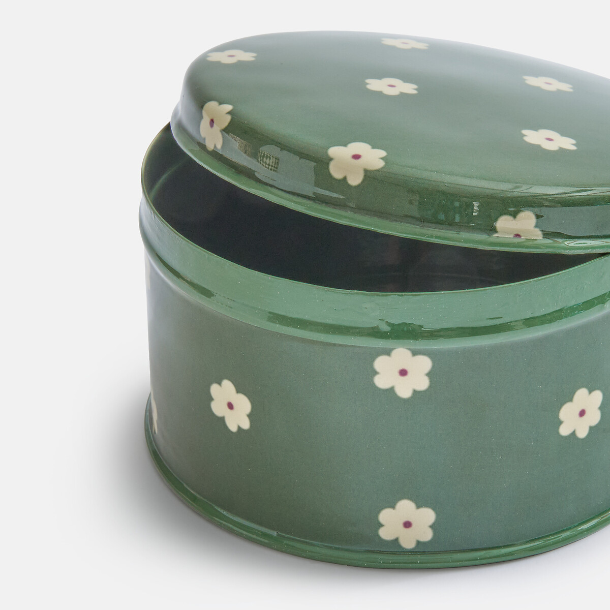 Lote de 3 cajas de almacenamiento de metal, LEIHO estampado multicolor, LA REDOUTE INTERIEURS
