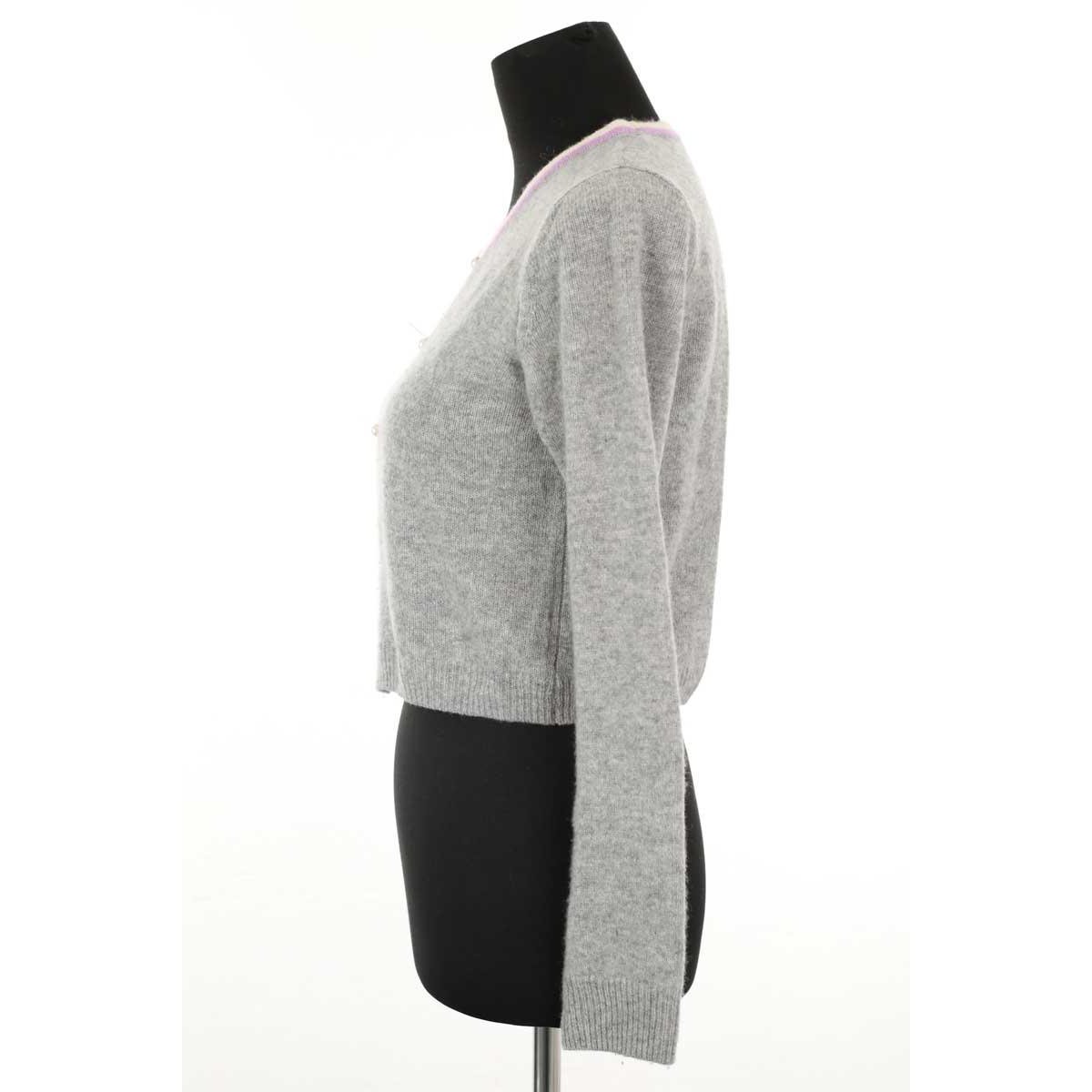 Cardigan - Bon État gris, FROM FUTURE