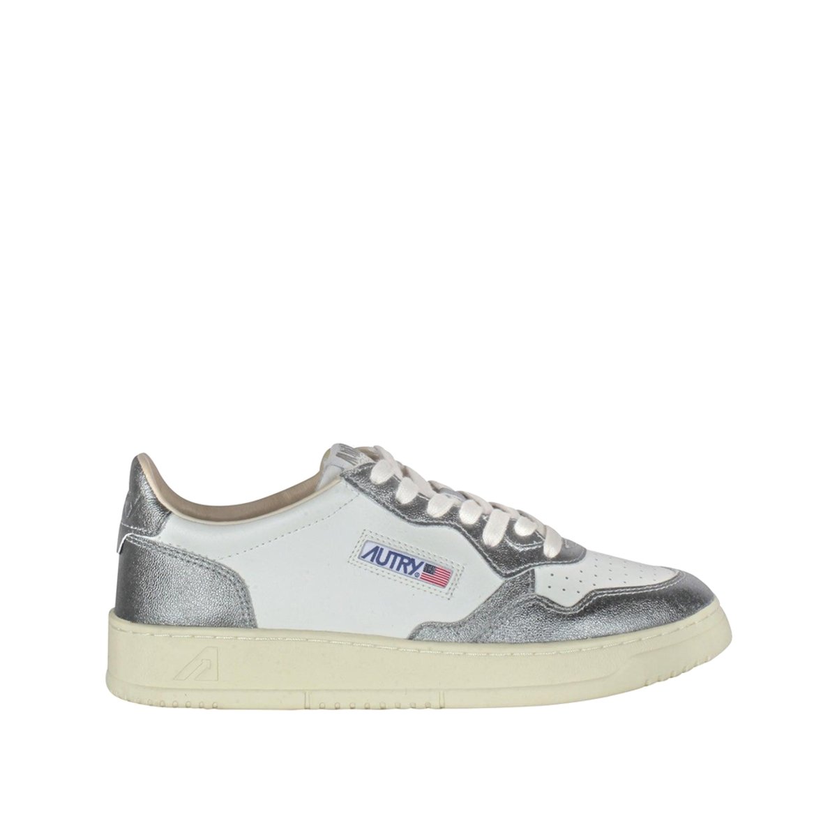 Sneakers AUTRY MEDALIST blanc / argent, AUTRY