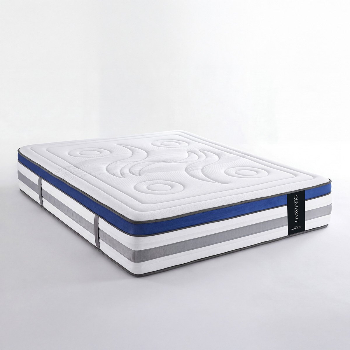 Matelas Mémoire de Forme - 30 cm - QUINTESSENCE blanc, MAISON AUBERTIN