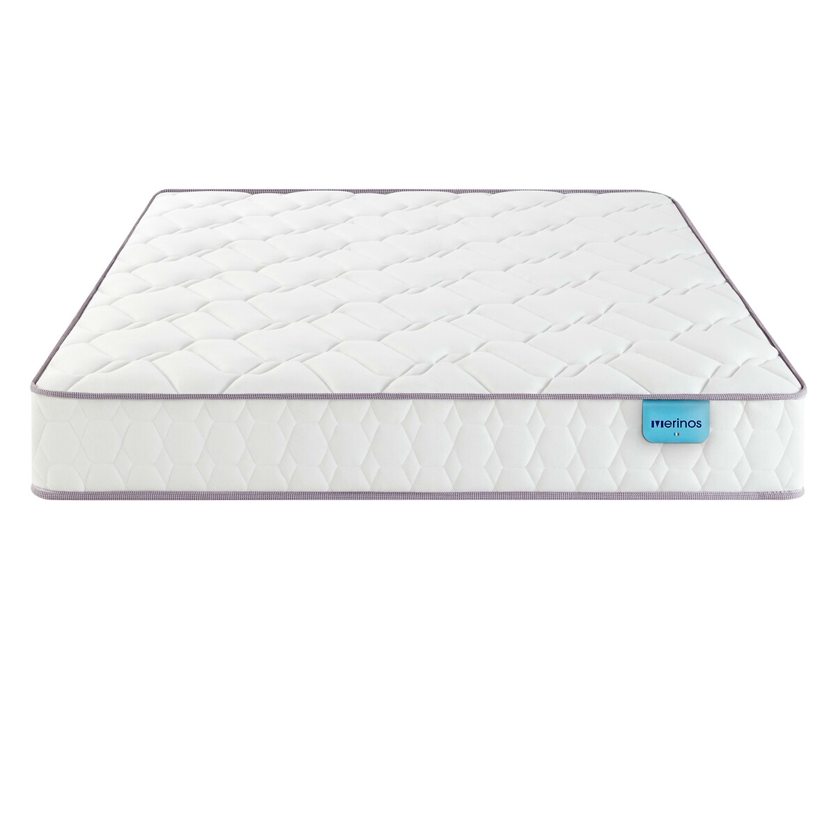 Matelas 560 ressorts ensachés, Morning Routine blanc, MERINOS
