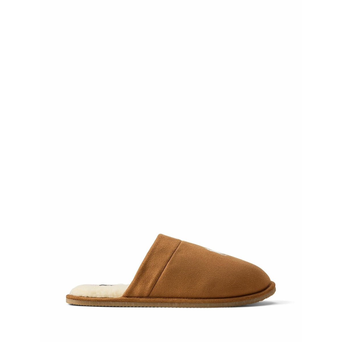 Chaussons slippers Klarence marron, POLO RALPH LAUREN