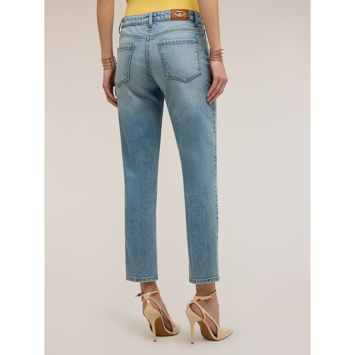 Jean coupe regular avec pli repassé light - blue, MOTIVI