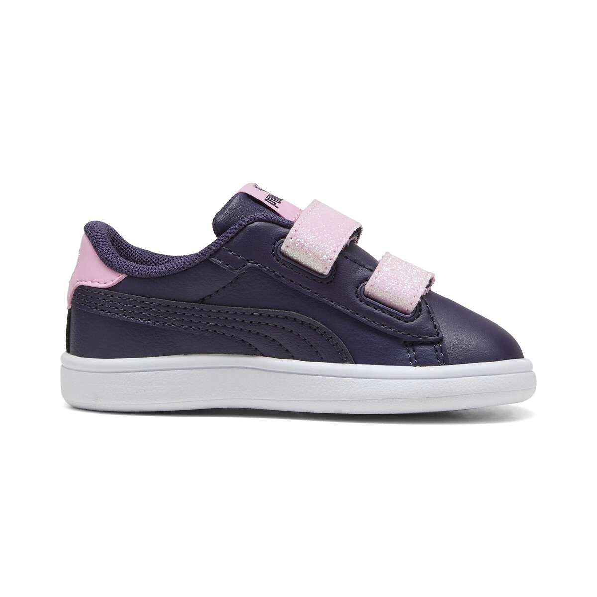 Baskets Smash 3.0 Glitter Velcro violet/rose, PUMA