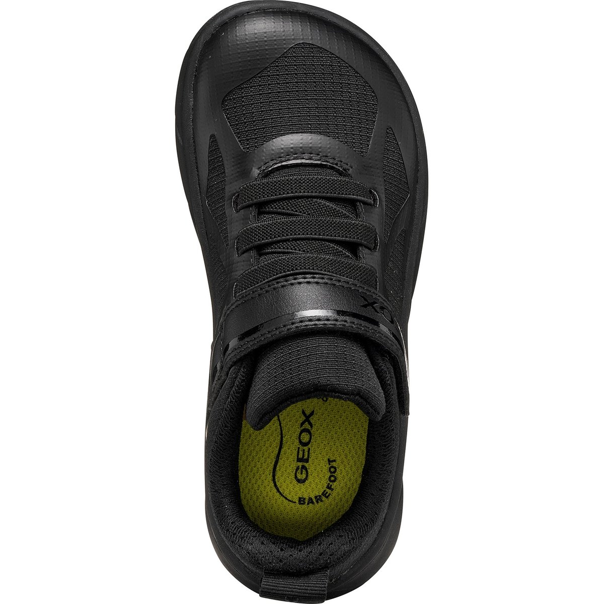 Baskets J FOOT-RUN noir, GEOX