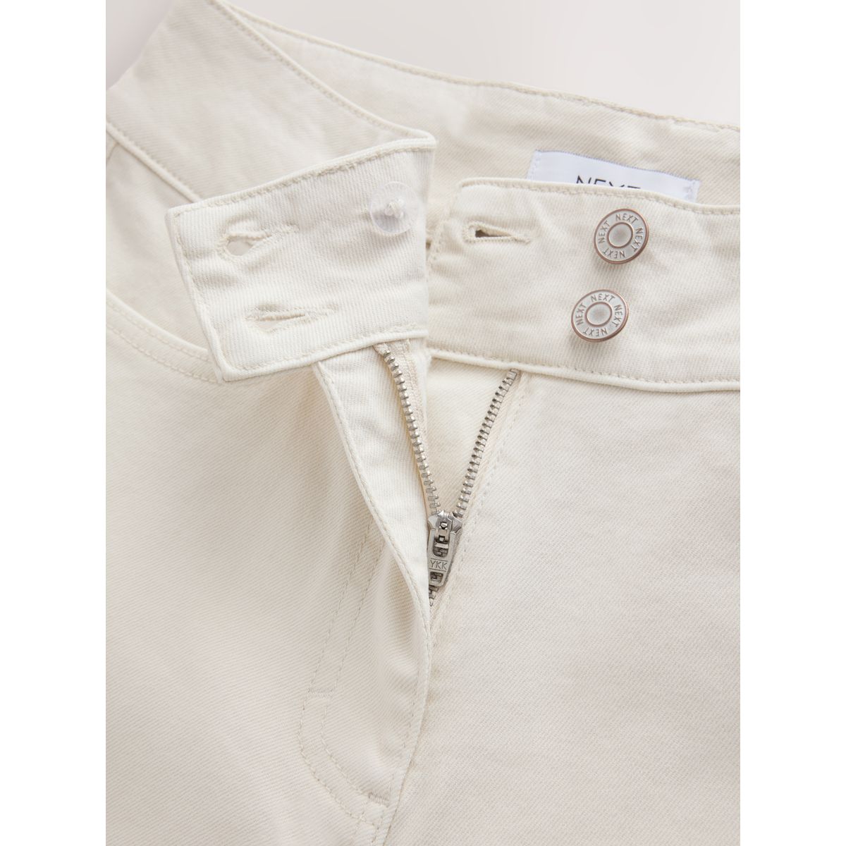 Pantalon chino évasé écru, NEXT