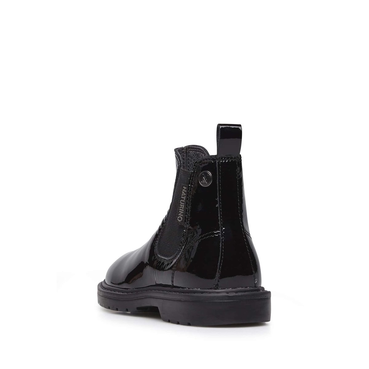 Bottines En Vernis Piccadilly noir, NATURINO