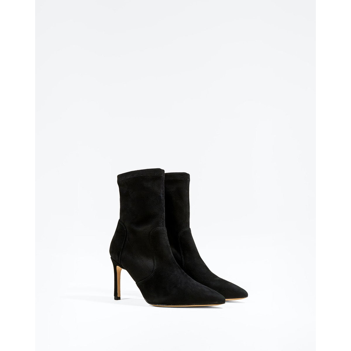 Bottines à bout pointu OPHELIA noir, MI MAI
