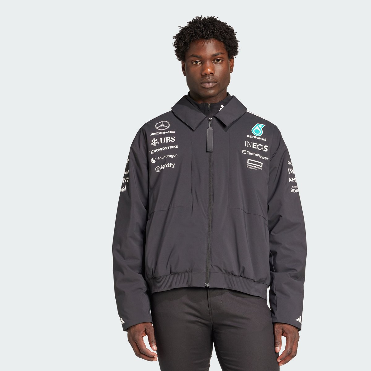 Veste Mercedes - Amg Petronas Formula One Team Veste Mercedes - Amg Petronas Formula One Team black / white, adidas Performance