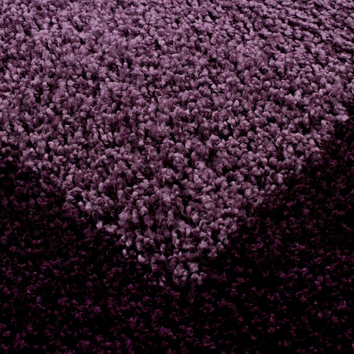Tapis de salon shaggy bicolore OTTA lila, NAZAR RUGS