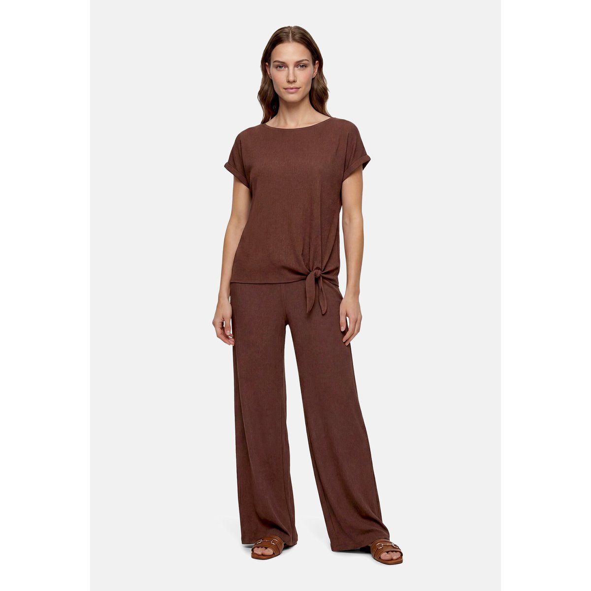 T-shirt à nœud light maroon, BETTY BARCLAY