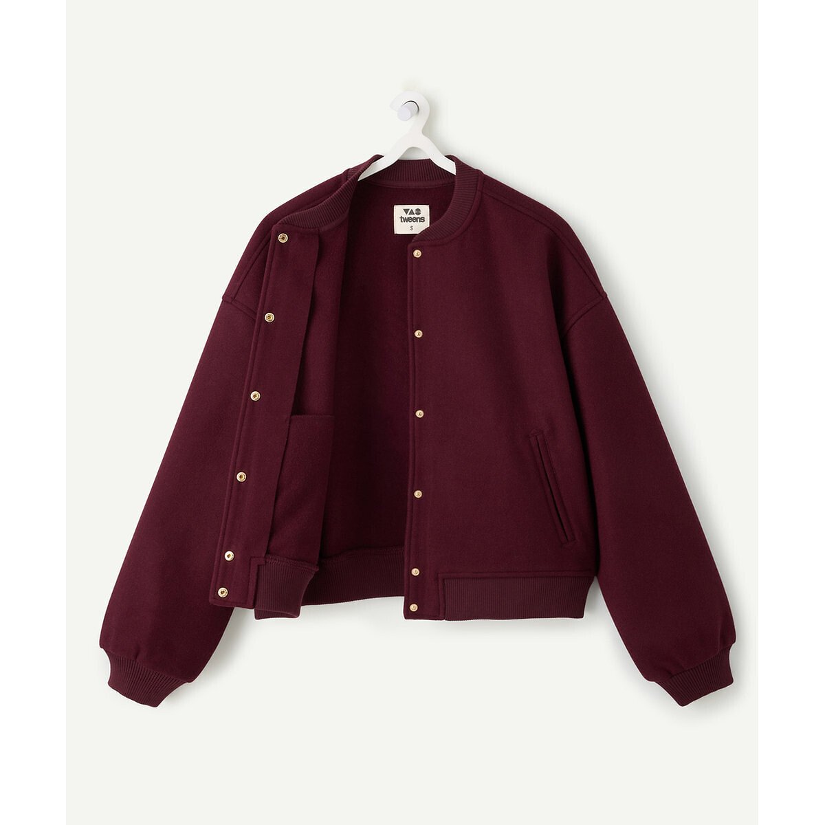 Veste forme bombers bordeaux, TAPE A L'OEIL