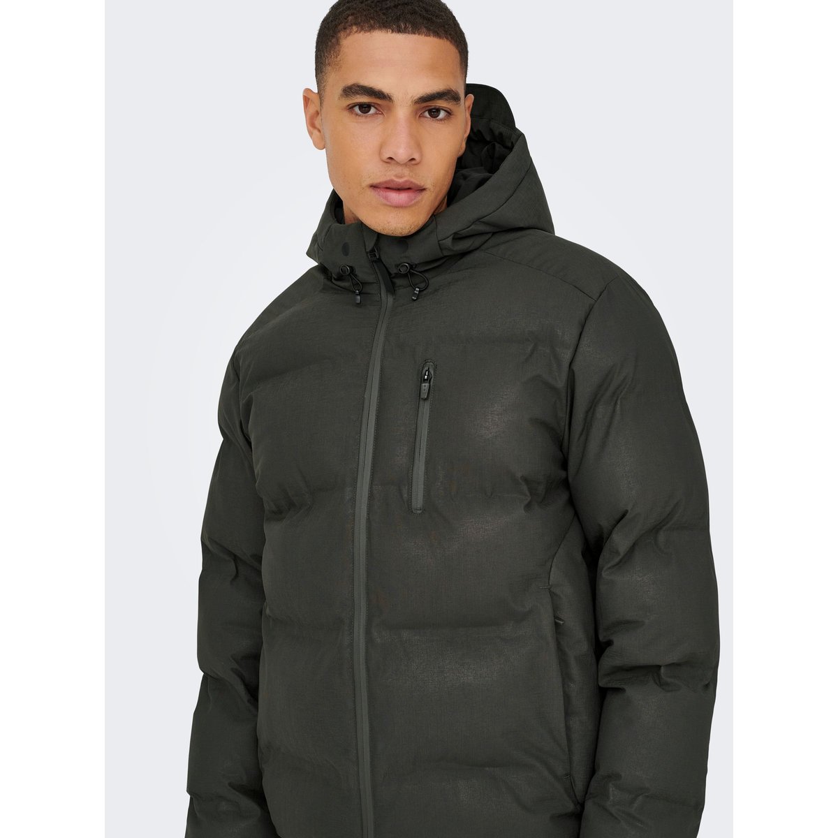 Veste dark grey melange 1, ONLY & SONS