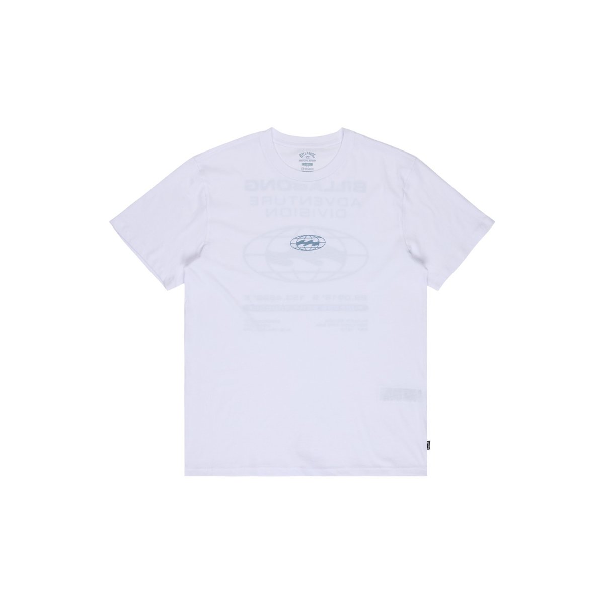 T shirt manches courtes COORDINATES blanc white, BILLABONG