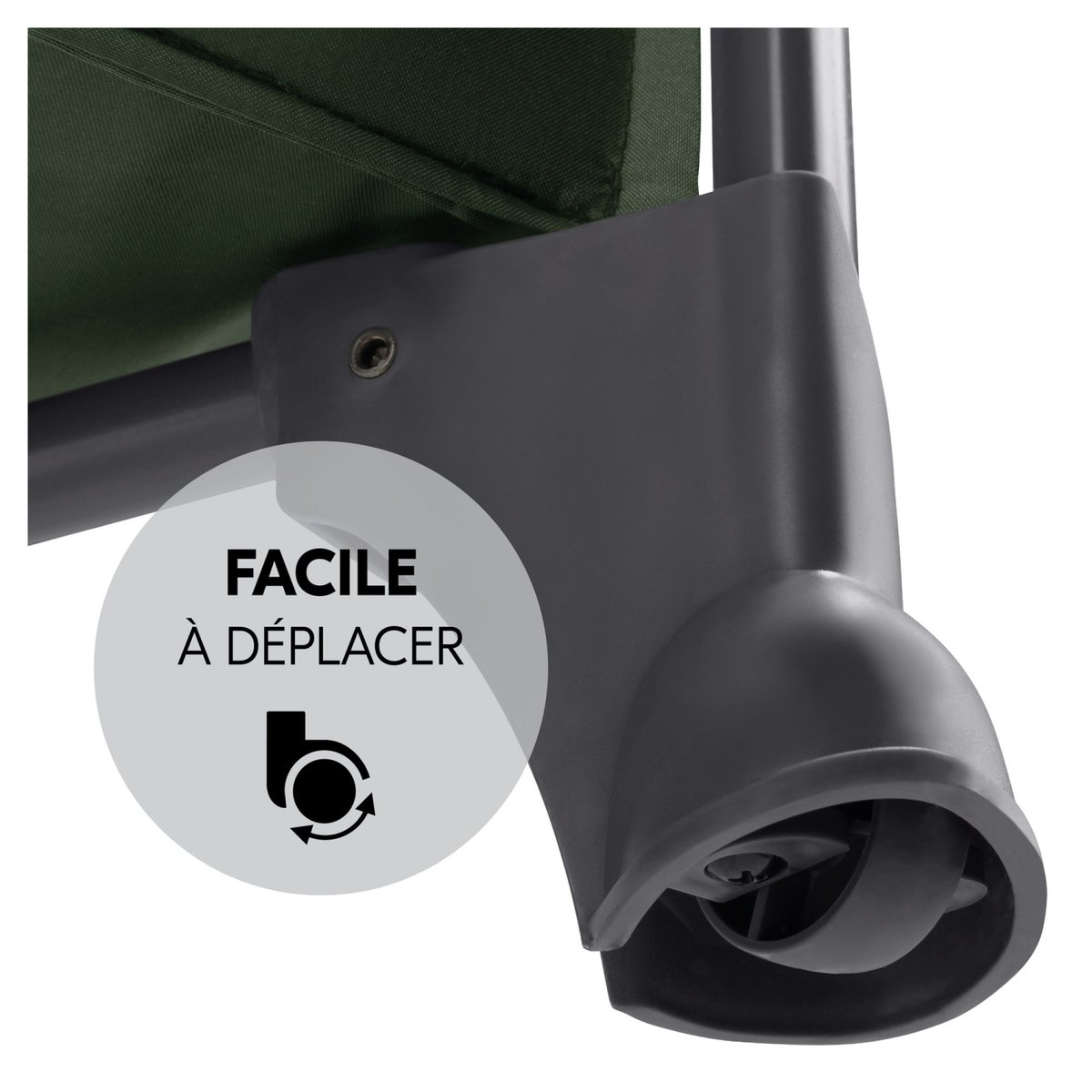 Lit parapluie 3 en 1 Sleep N Play Center vert foncé, HAUCK