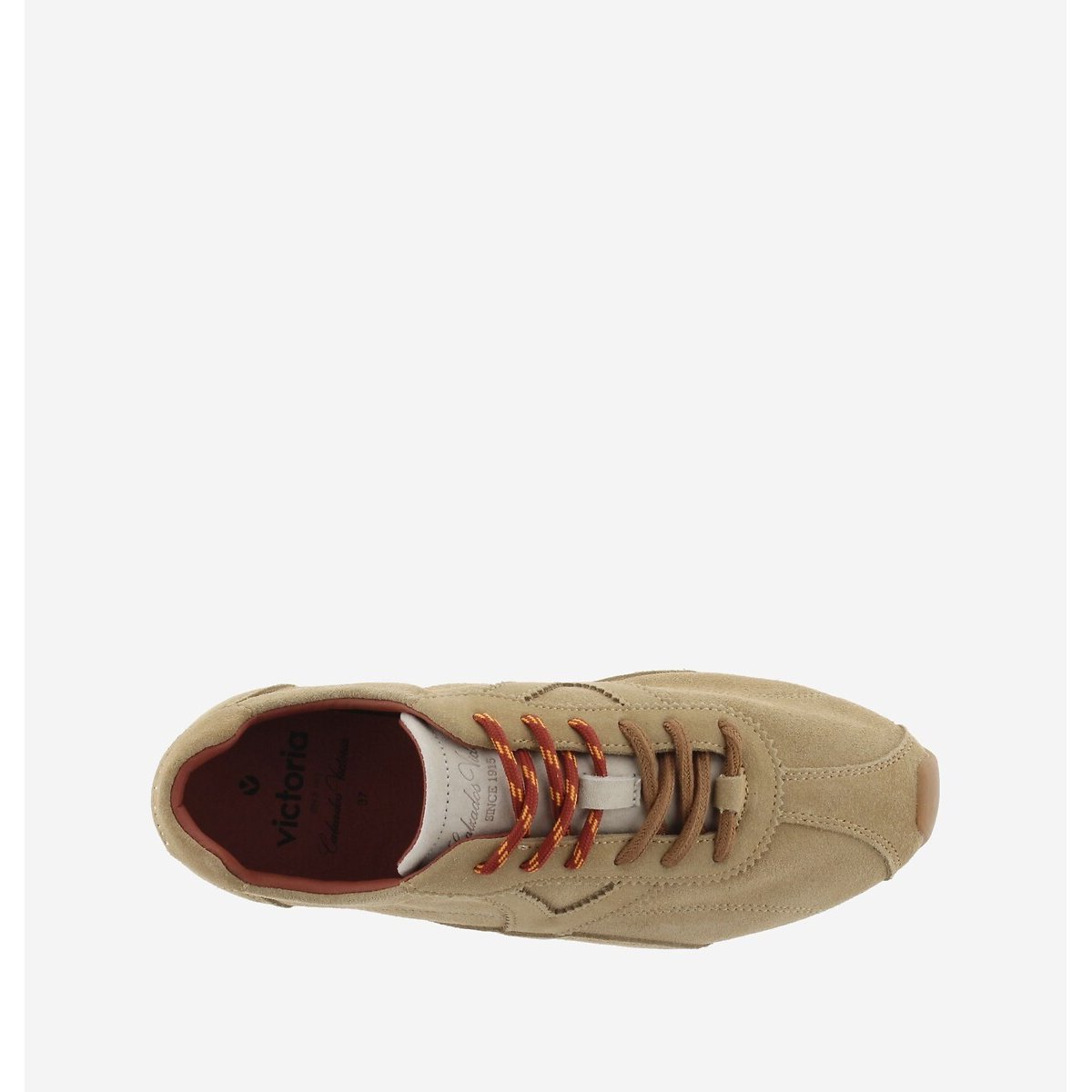 Zapatillas de piel ASTER camel, VICTORIA