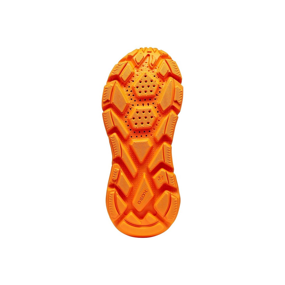 Baskets respirantes FLEXYPER, FAST IN bleu/orange, GEOX