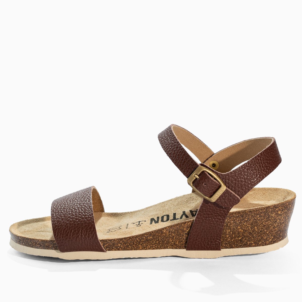 Sandales en cuir WODONGA brown, BAYTON