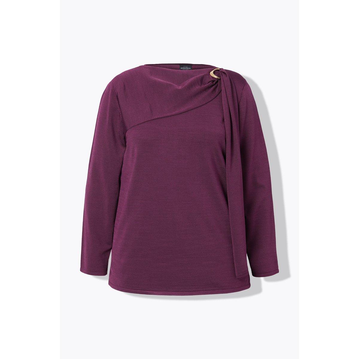 Pull à col rond et manches longues baie, ULLA POPKEN