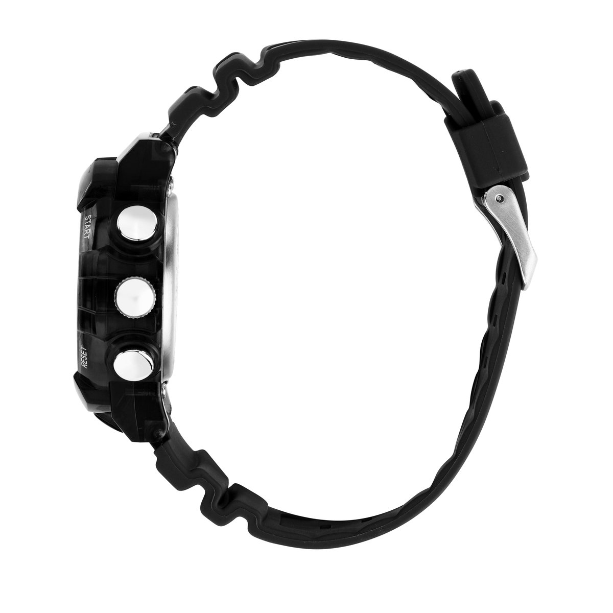 Montre analogique en plastique EX-46 noir, sunray, SECTOR