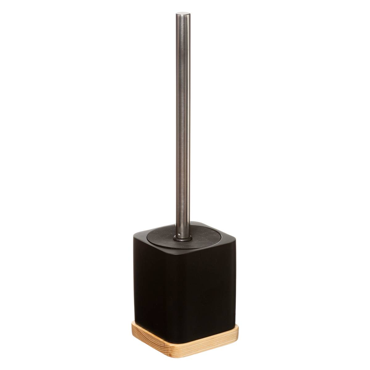 Brosse WC en bambou NATUREO noir, 5FIVE SIMPLY SMART