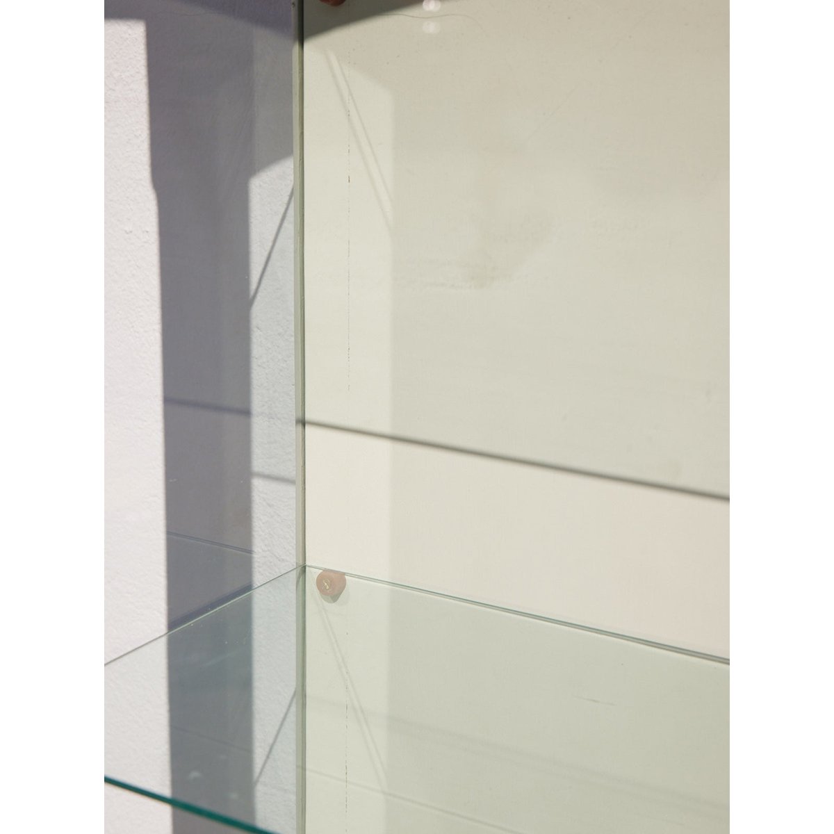 Vitrine en bois vert clair Victoria N°1339 - Bon état vert, DEBONGOUT