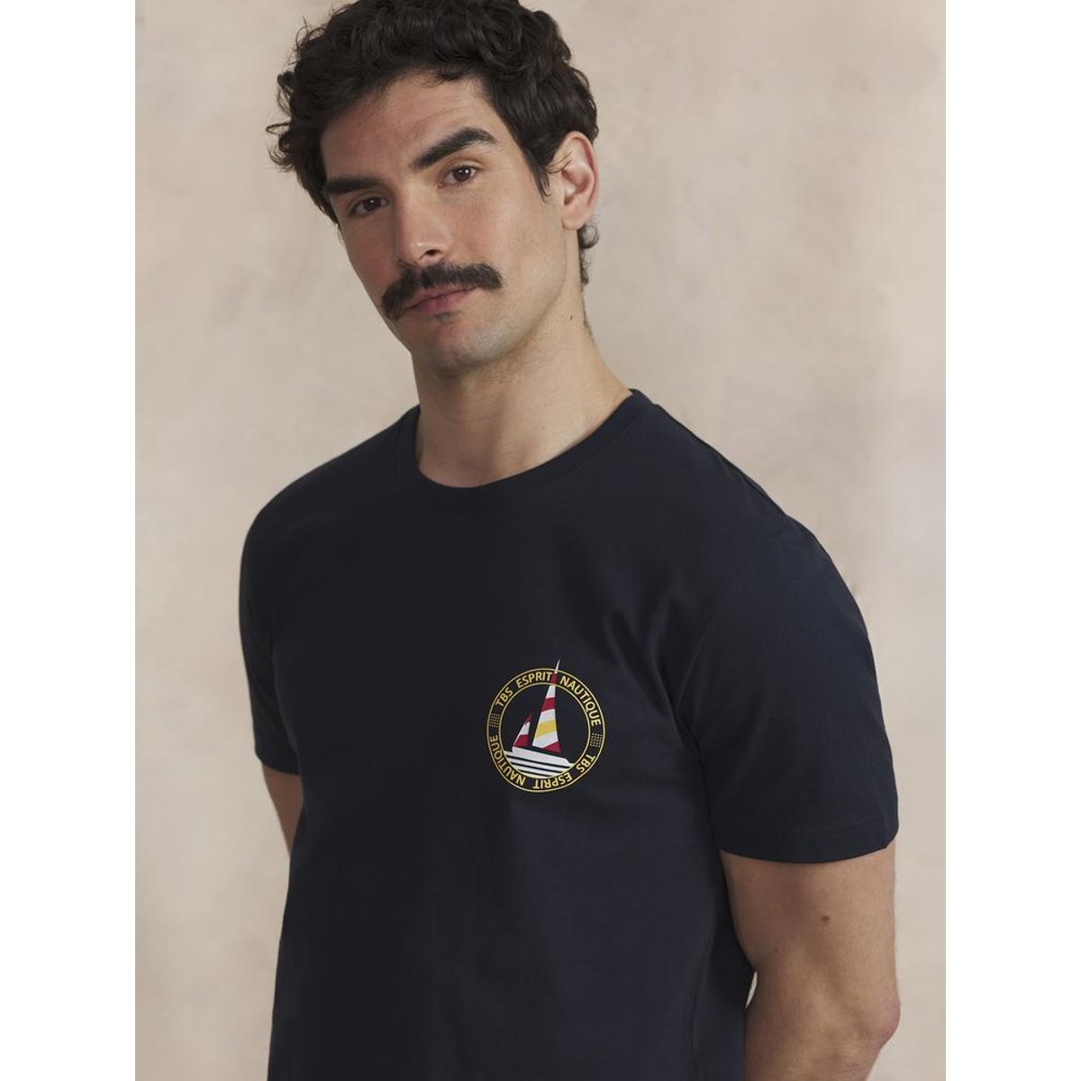 T-shirt manches courtes KYSONTEE marine, TBS