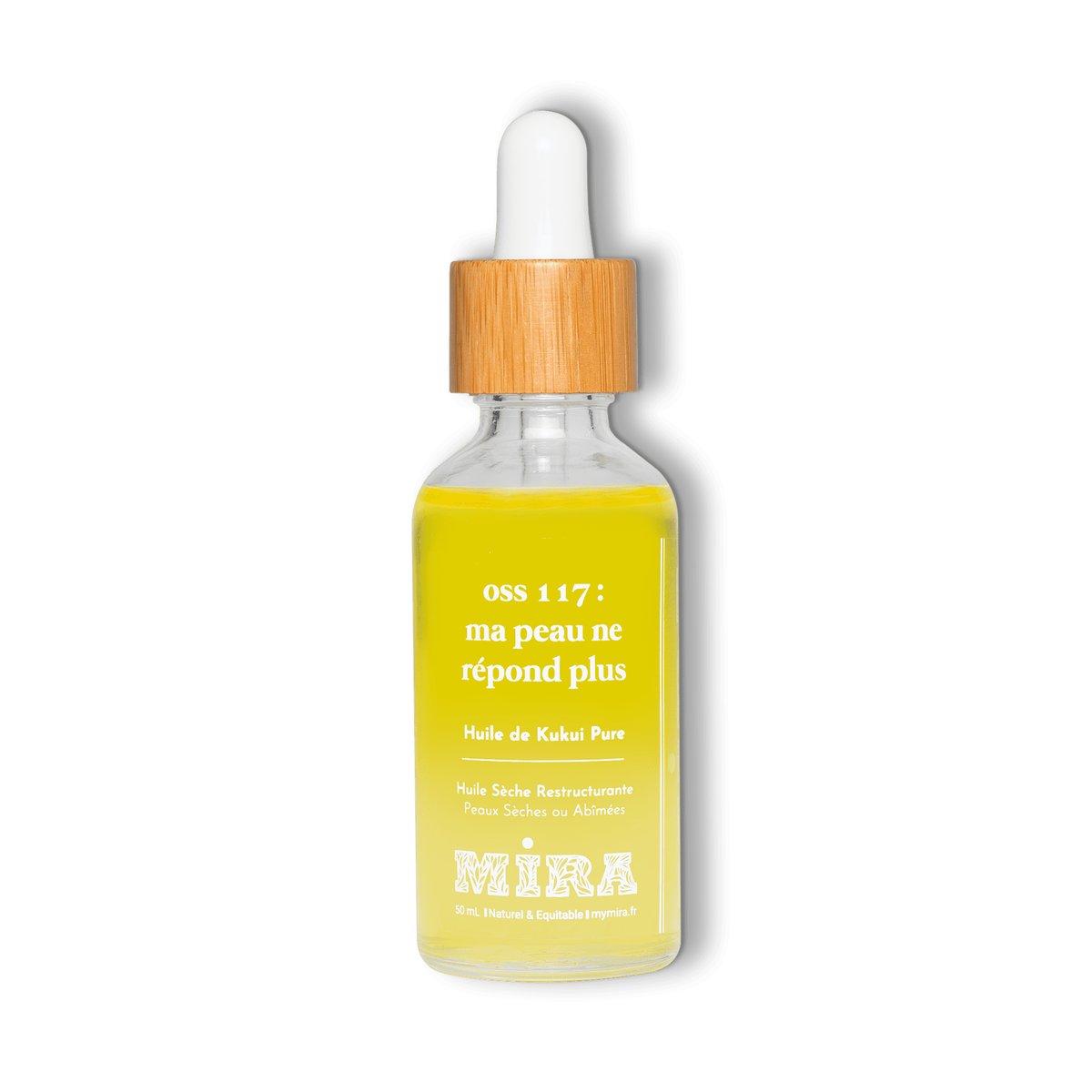 Huile de kukui pure OSS 117 Ma Peau Ne Répond Plus couleur unique, MY MIRA