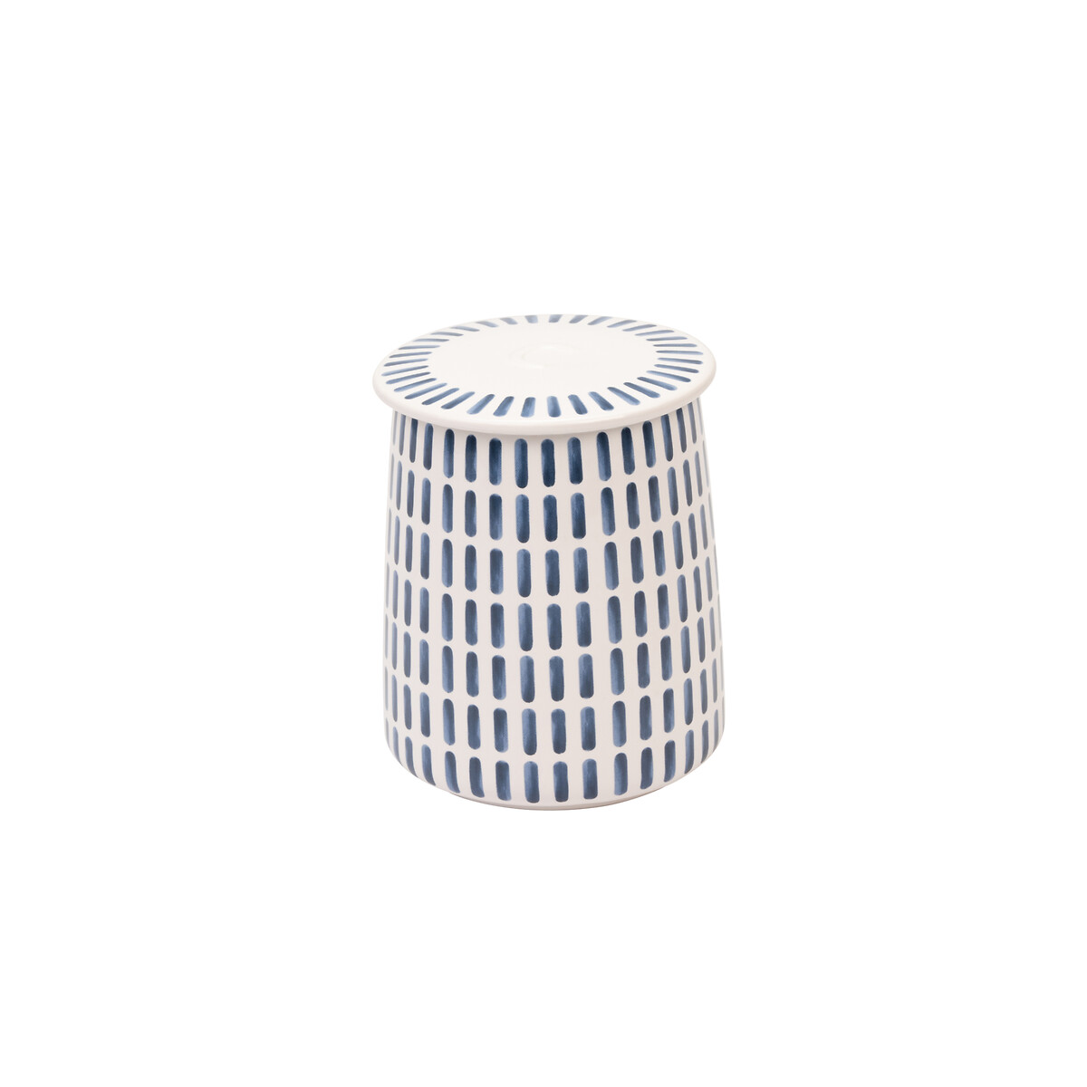 Set of 3 At Home Storage Canisters in Blue blue, MARY BERRY
