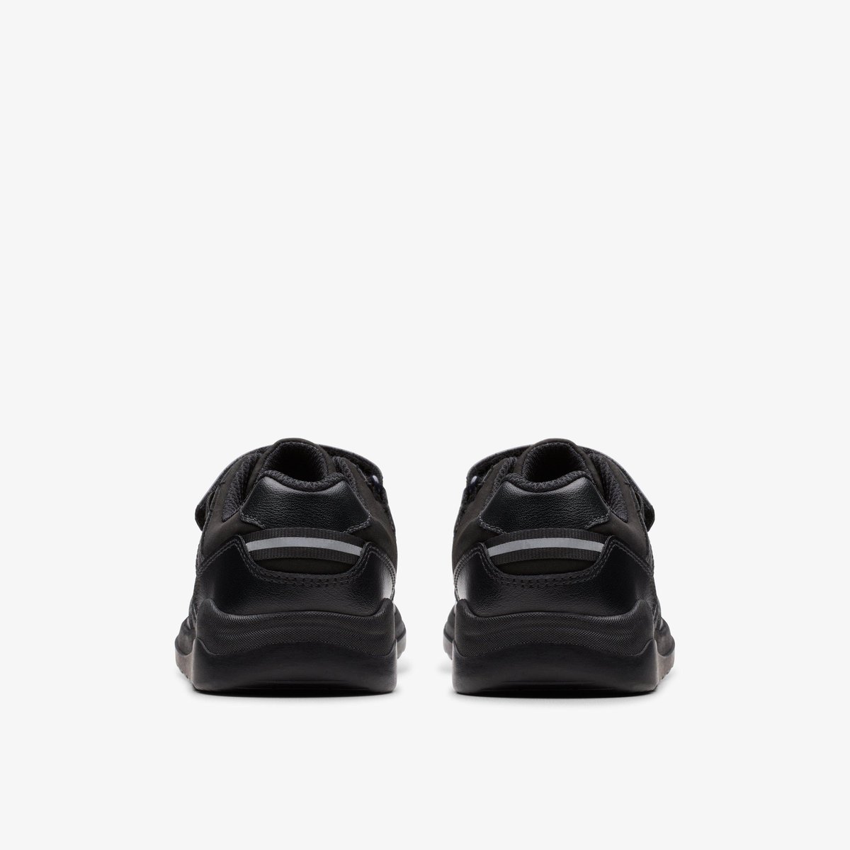 Derbies Cuir Coupe Large DAZE KICK K noir, CLARKS