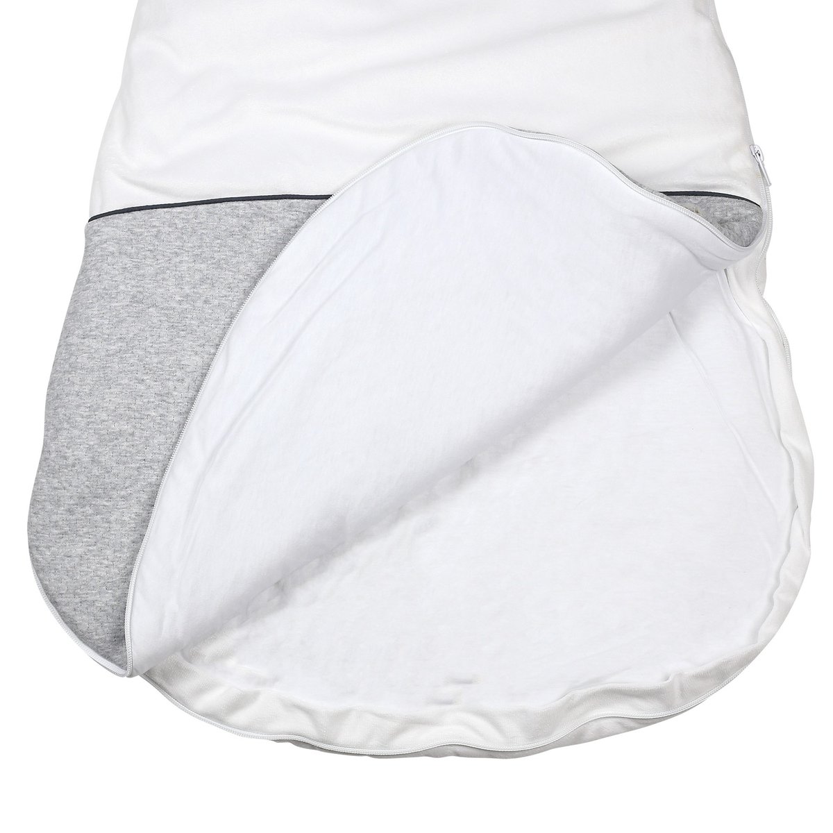 Gigoteuse bébé en velours TOG 2.5 gris, TROIS KILOS SEPT