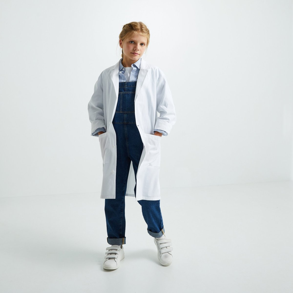 Blouse Tailleur blanc, MONOPRIX KIDS