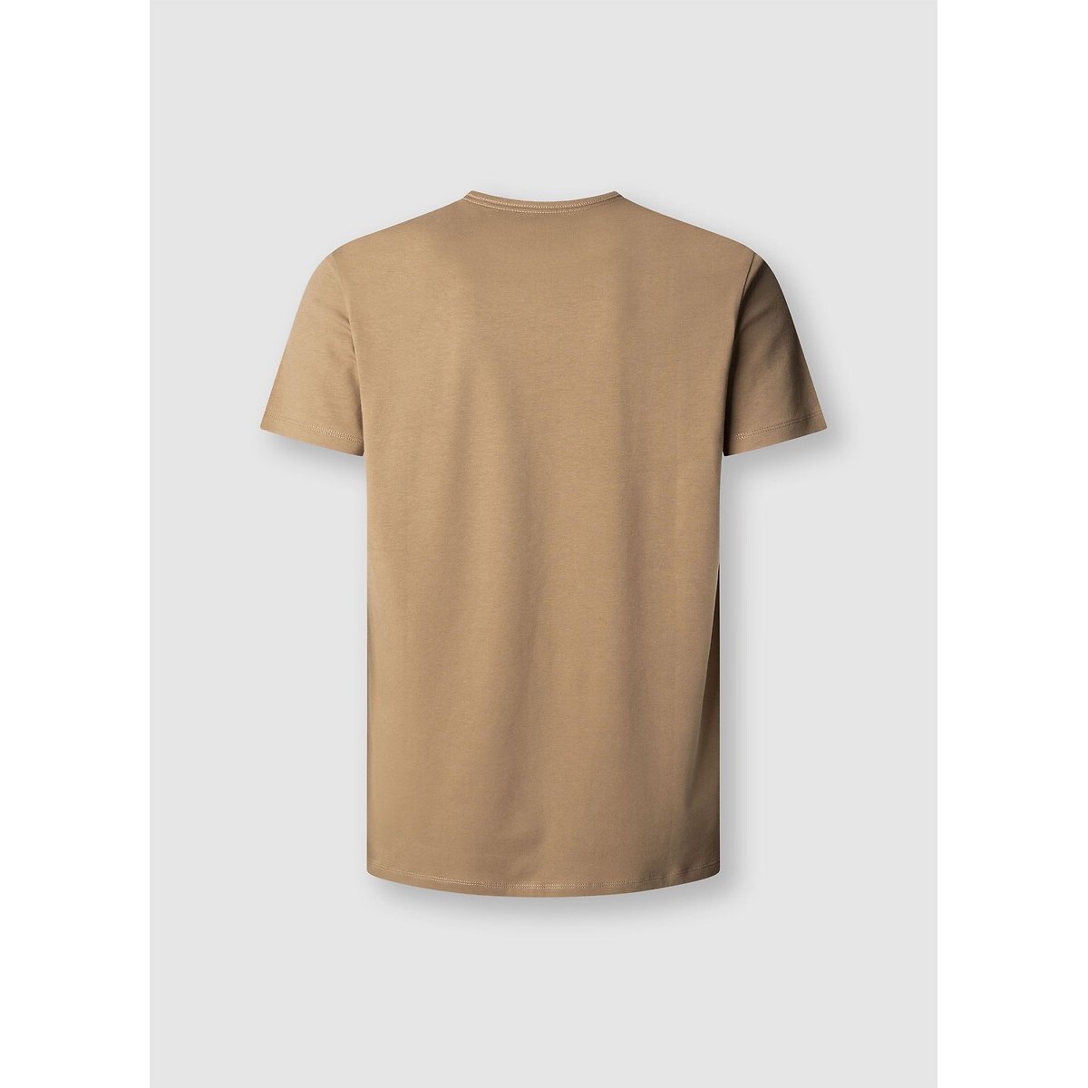 T-shirt manches courtes ORIGINAL BASIC camel, PEPE JEANS