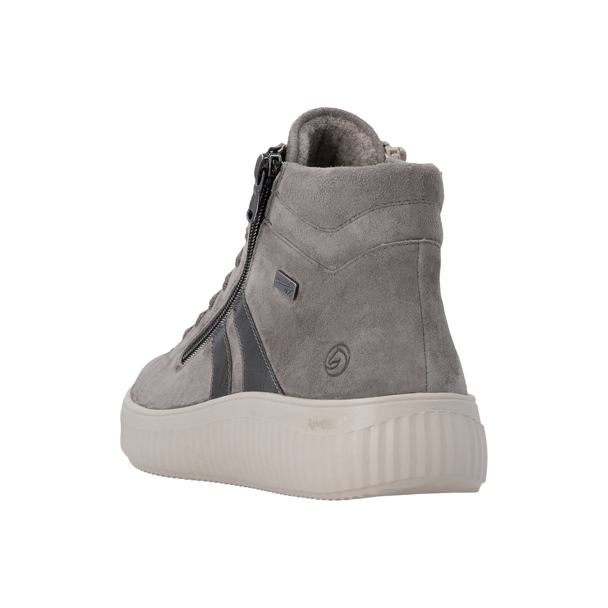 Basket Cuir Montante gris, REMONTE