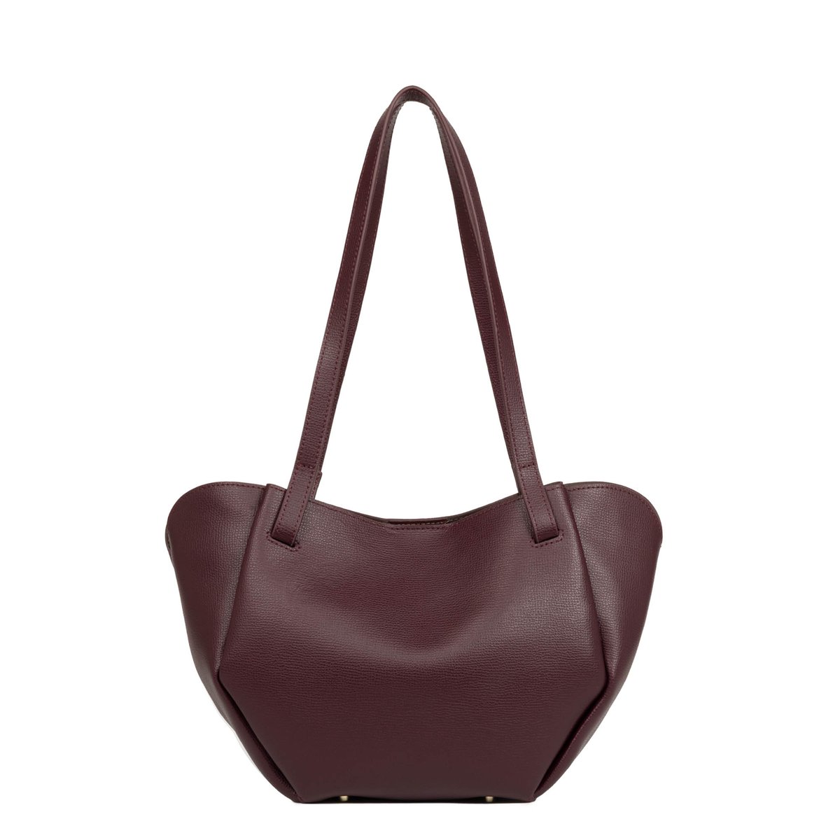 Sac cabas épaule SIERRA HAUS bordeaux foncé, LANCASTER