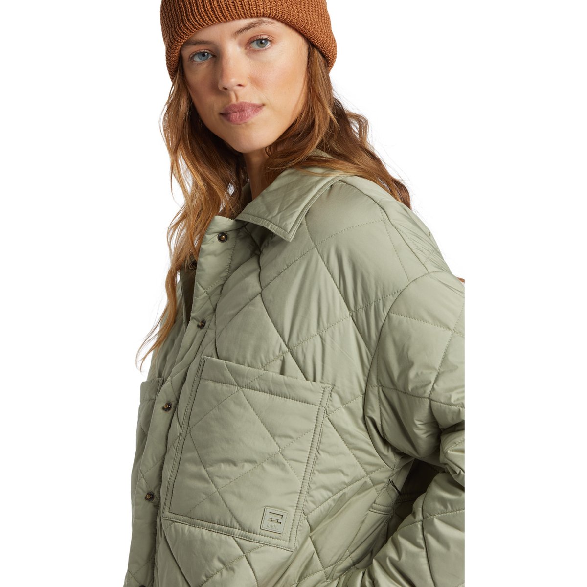 Surchemise boutonnée TRANSPORT SHACKET vert seagrass, BILLABONG