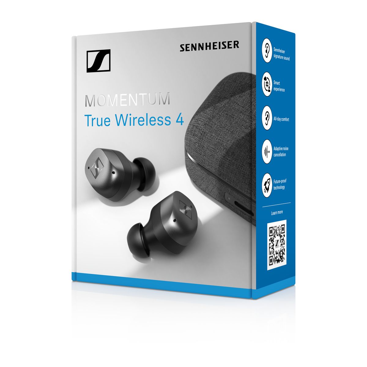 Ecouteurs Momentum True Wireless 4 Graphite noir et gris, SENNHEISER
