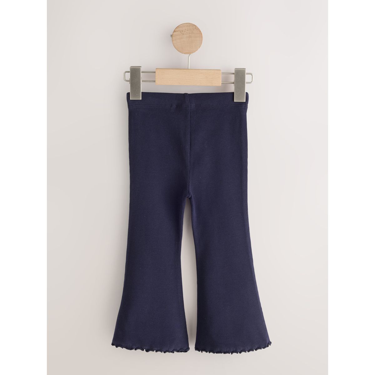 Lot de 5 leggings côtelés évasés prune, NEXT