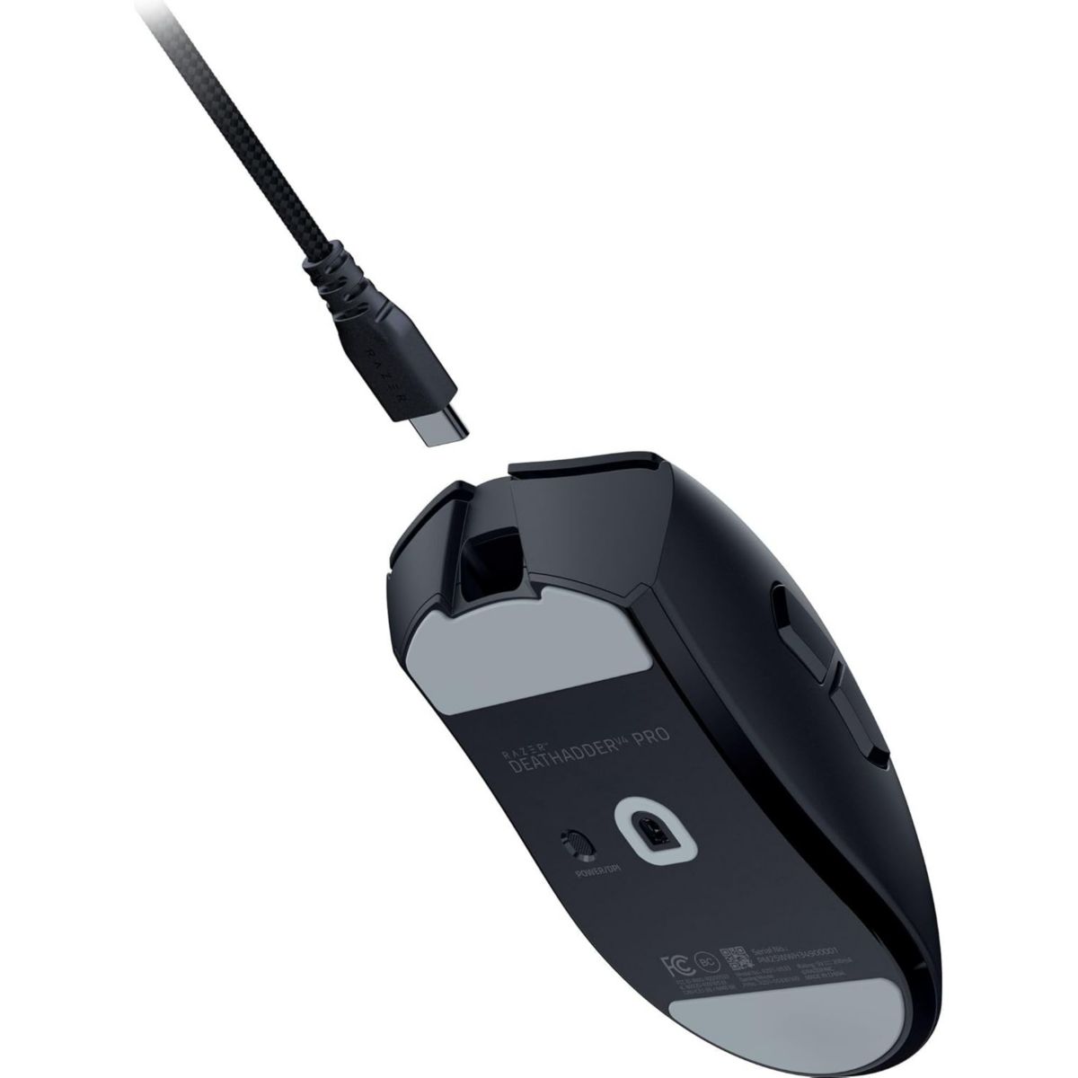 Souris Gamer Sans Fil DEATHADDER V4 PRO NOIR couleur unique, RAZER