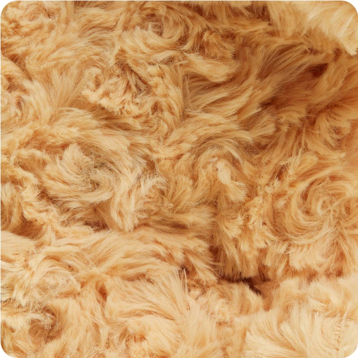 Peluche Bouillotte Chien bouclé beige, WARMIES