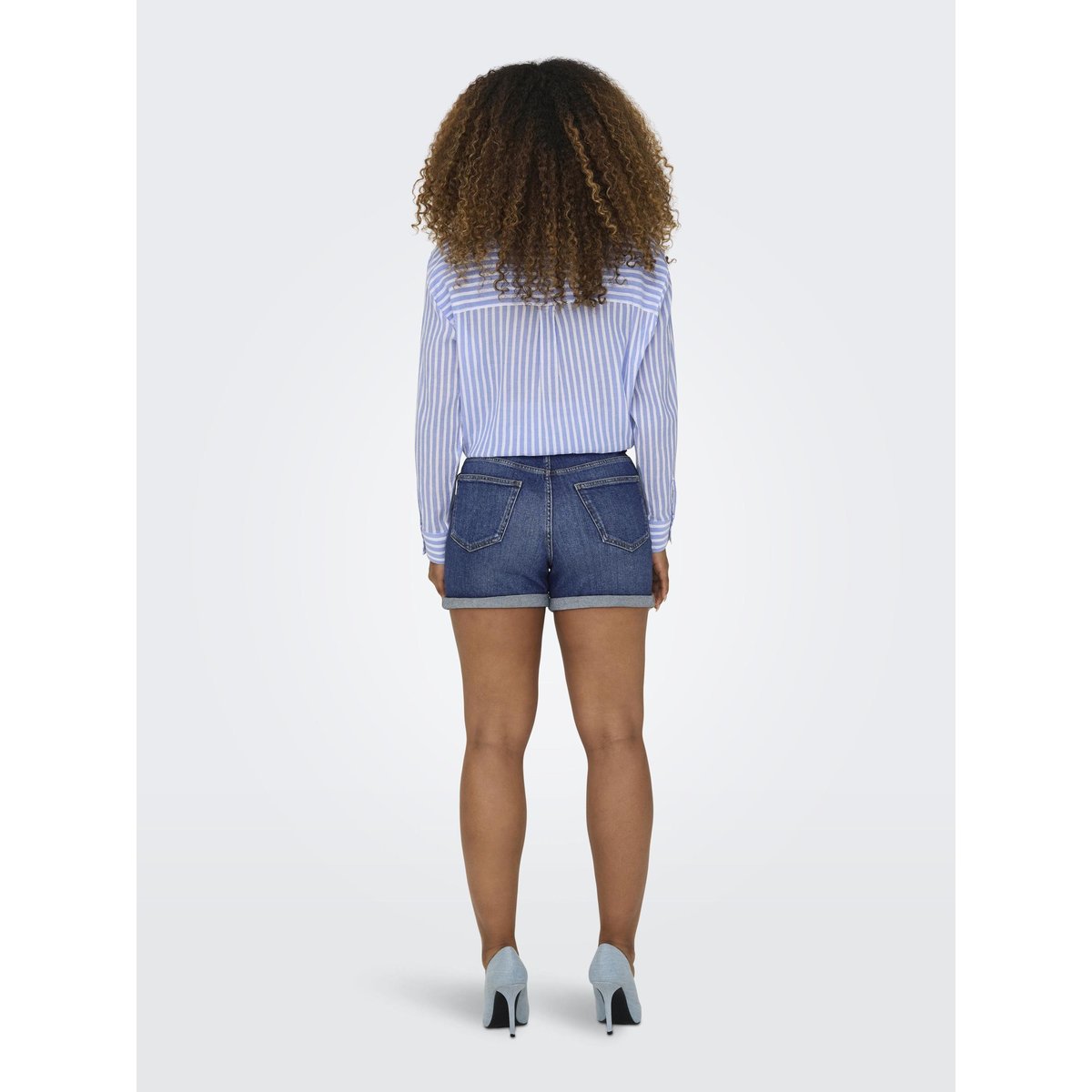 Short En Denim medium blue denim, ONLY