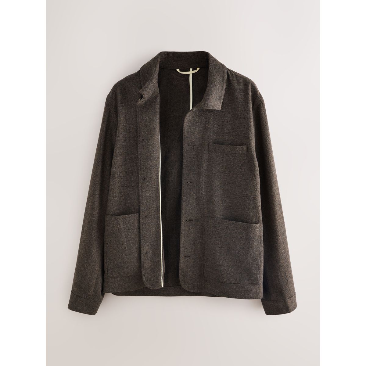 Veste élégante en laine mélangée marron, NEXT