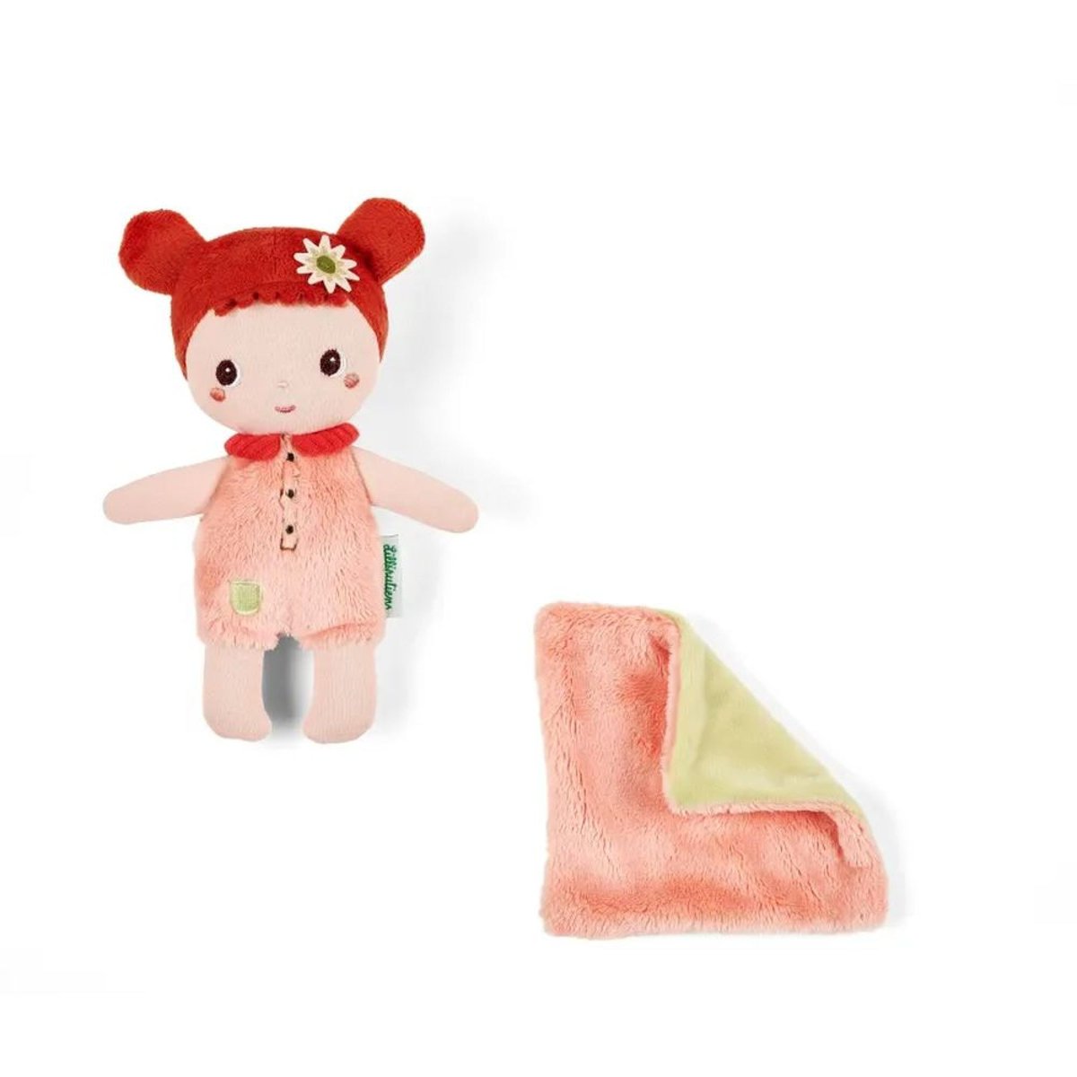 Petite poupée en tissu 18cm couleur unique, LILLIPUTIENS